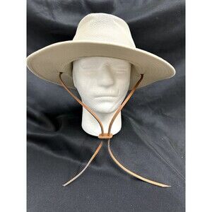 DPC Dorfman Pacific Co. Outdoor Men's Mesh Crown SPF Outback Hat - New with Tags